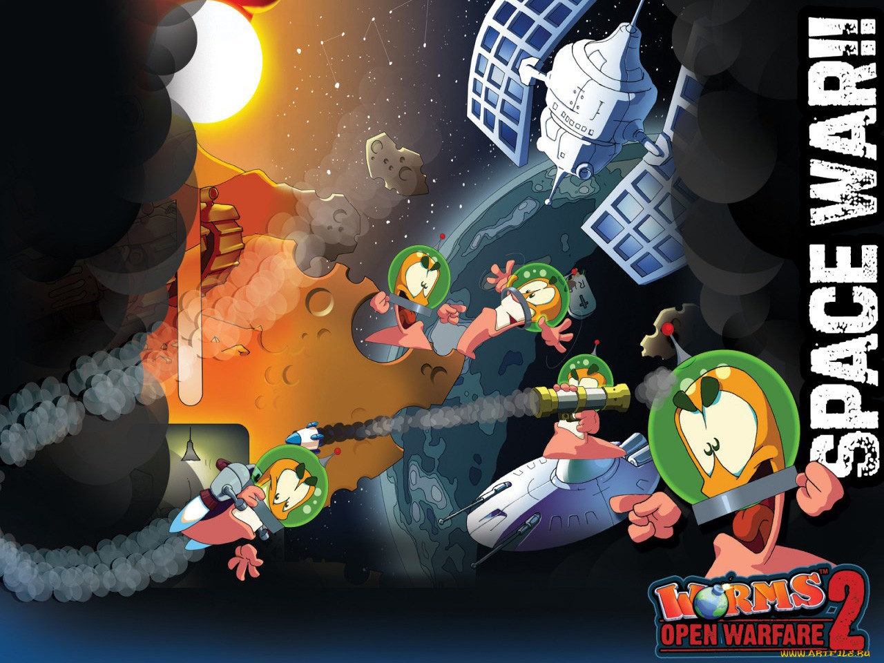 worms, open, warfare, , 